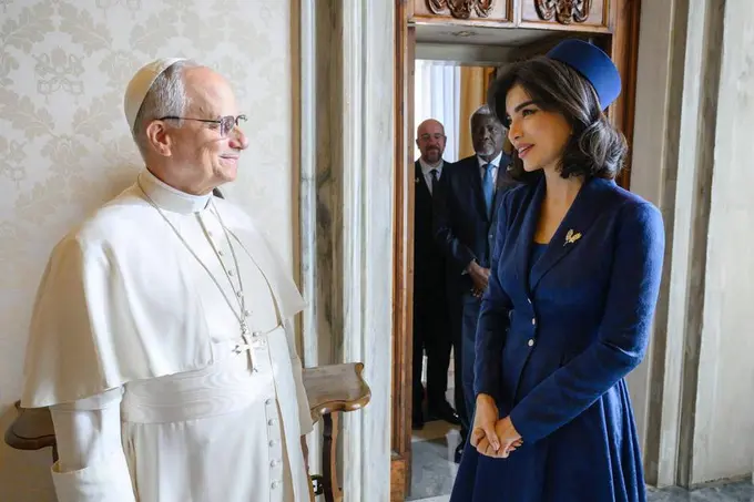 Saida Mirziyoyeva Rim papasi bilan uchrashdi