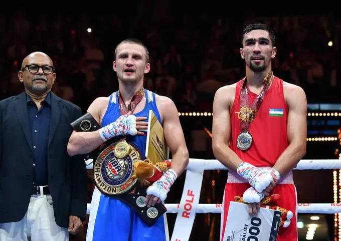 Jahon chempionati finalida Halokovning qulog‘ini tishlab olgan Shumkov vaziyatga izoh berdi