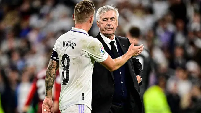 “Anchelotti barcha davrlarning eng yaxshi murabbiyi” — Toni Kroos