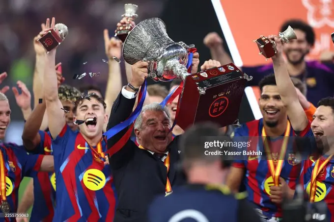 “Barselona” Joan Laporta prezidentligi davridagi 19-sovrinni qo‘lga kiritdi