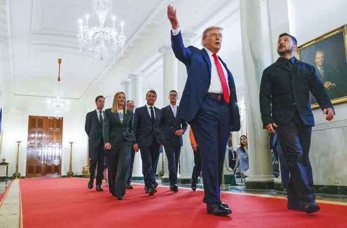 Yevropa yetakchilari Tramp siyosatiga javob choralarini kelishish uchun umumiy chat ochdi — Politico