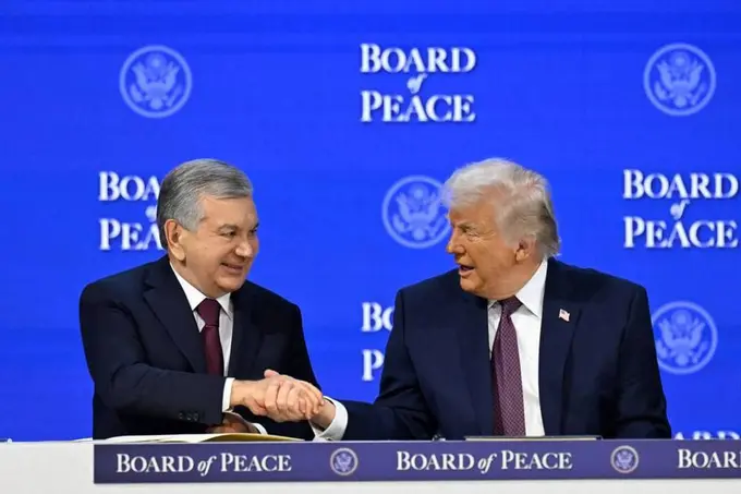 Shavkat Mirziyoyev Donald Tramp bilan “Tinchlik kengashi” bitimini imzoladi