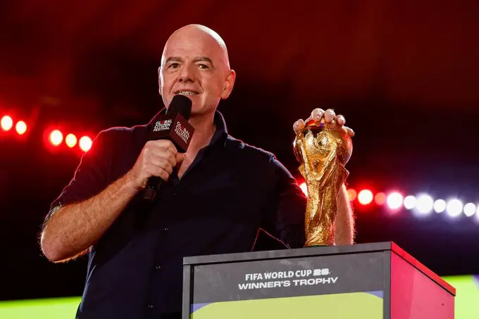 FIFA prezidenti JCH-2026 bilan bog‘liq rekord ko‘rsatkichlarni ma’lum qildi