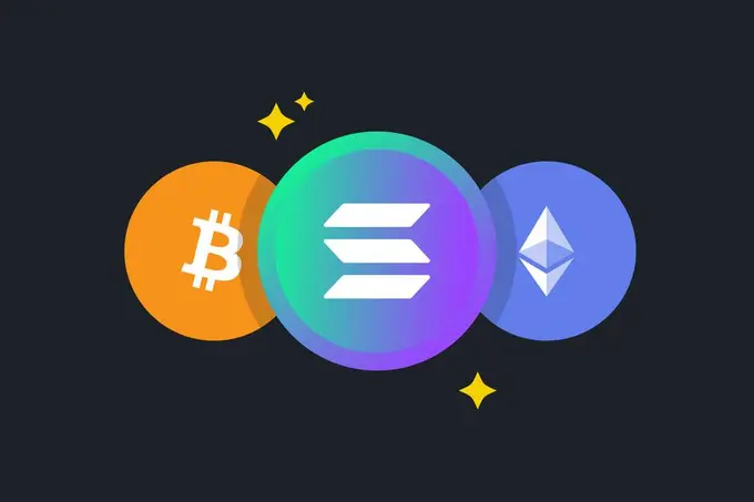 Криптовалюта курси: Bitcoin, Ethereum ва Solana нархлари ҳафта бошида қандай ўзгарди?