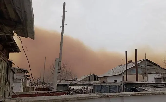 Muruntovda chang bo‘roni kuzatildi