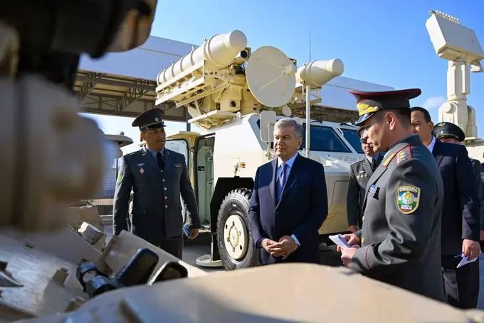 Prezident Surxondaryoda havo hujumidan mudofaa tizimlarini ko‘zdan kechirdi