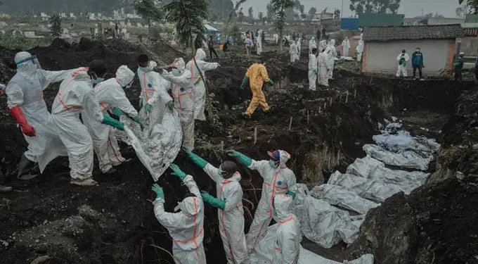 Kongoda 171 nafar jasad bo‘lgan ommaviy qabrlar aniqlandi