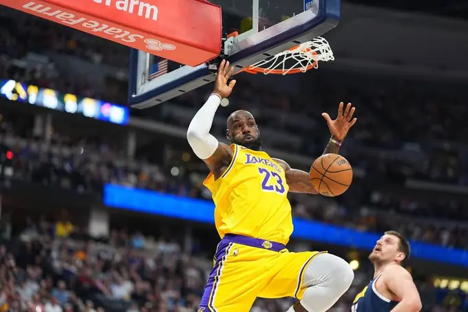 41 yoshli Lebron Jeyms NBA’ning yana bir rekordini yangiladi