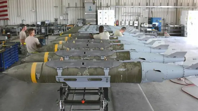 AQSH Isroilga 151,8 mln dollarlik 12 mingta aviabomba sotishni ma’qulladi