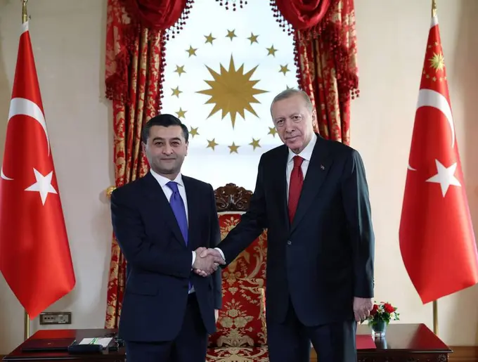 Baxtiyor Saidov Turkiyada Erdo‘g‘on bilan uchrashdi