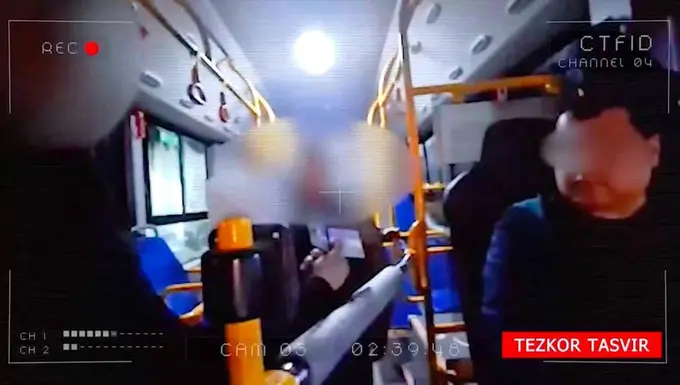 Тошкент вилоятида ҳайдовчи автобусда гашиш сотаётганда ушланди