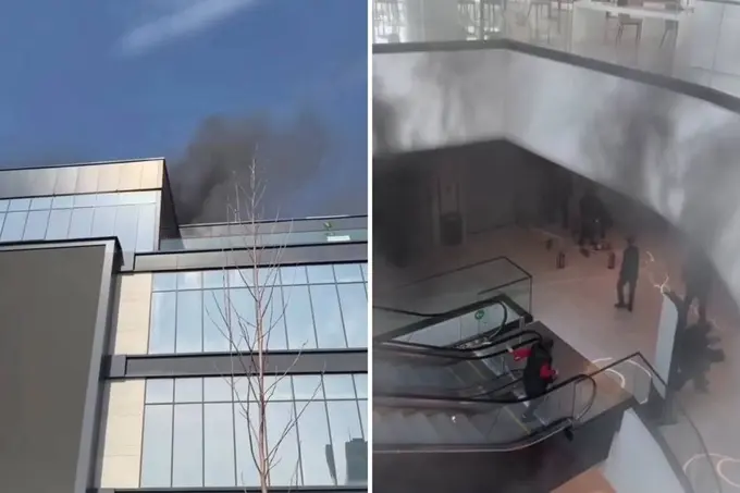 Пожар в ТЦ Park in Mall в Tashkent City — пострадавших нет