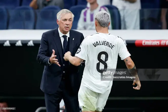“Afsuski, unda Braziliya pasporti yo‘q” — Anchelotti Valverde haqida