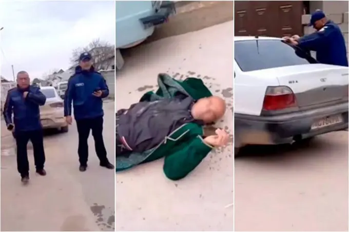 Сурхондарёда ички ишлар ходимини калтаклаган эркакка нисбатан жиноят иши қўзғатилди