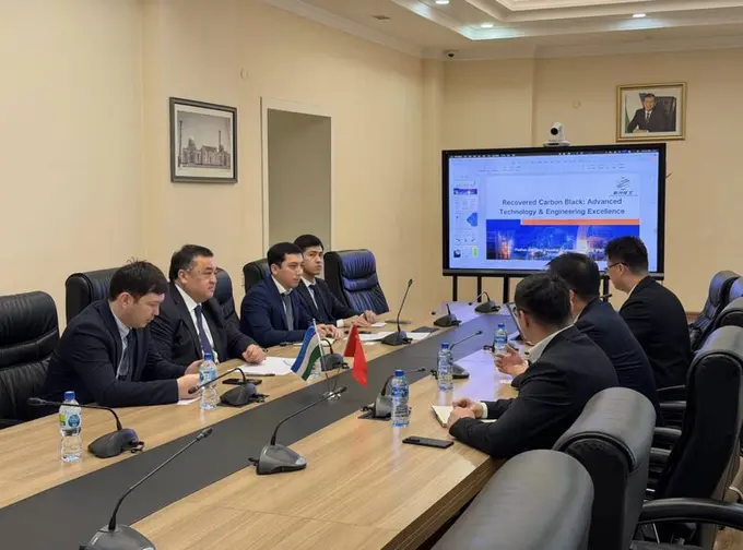 Uzbekistan, China discuss tire recycling carbon black production projects