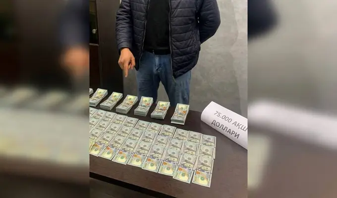 Toshkentda AQSH vizasini olib berish uchun 75 ming dollar olgan shaxs ushlandi