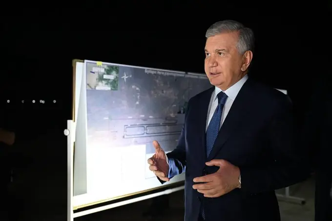 Prezident Buxoroda yangi xalqaro aeroport loyihasi bilan tanishdi