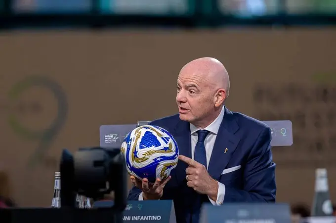 Жанни Инфантино: “Эрон терма жамоаси ЖЧ—2026 да иштирок этиши керак”