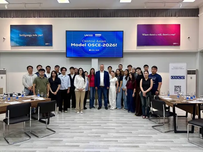 Central Asian youth convene in Tashkent for Model OSCE 2026 diplomacy programme