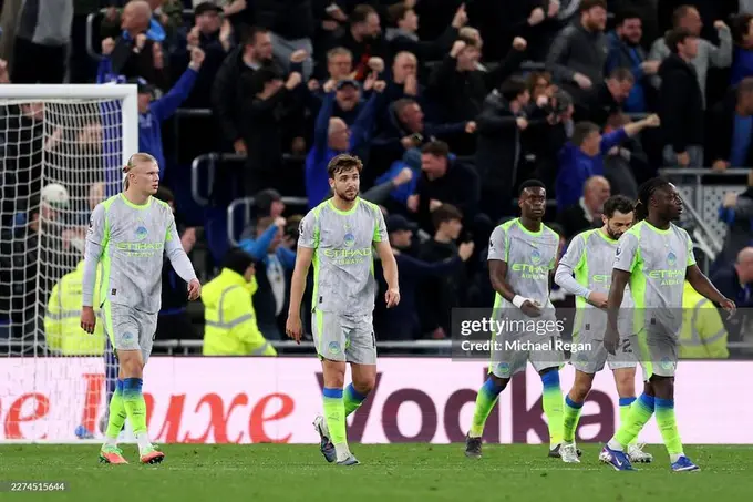 APL. Chempionlik uchun kurashayotgan “Manchester Siti” “Everton” bilan durang o‘ynadi