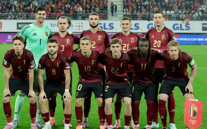Куртуа ва де Бруйне сафда: ЖЧ-2026 учун Бельгия терма жамоаси таркиби эълон қилинди