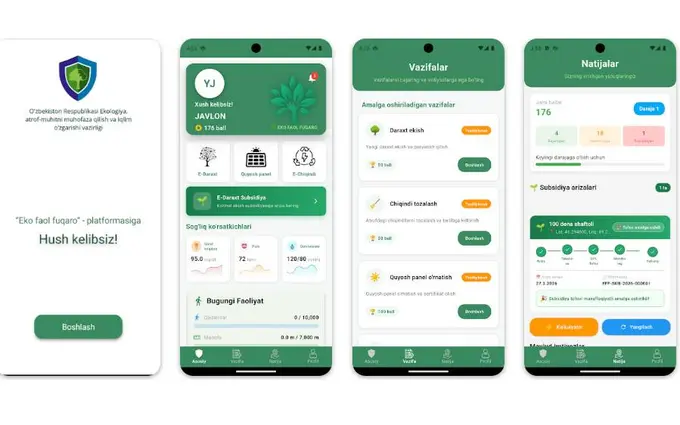 10 минг қадам учун пул тўлайдиган платформа ишга тушган — Экоқўмита