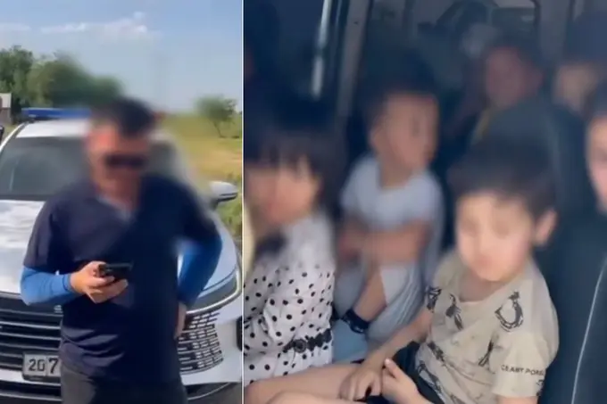 До 20 детей в Damas и 60 в автобусе — в Узбекистане участились случаи опасной перевозки детей
