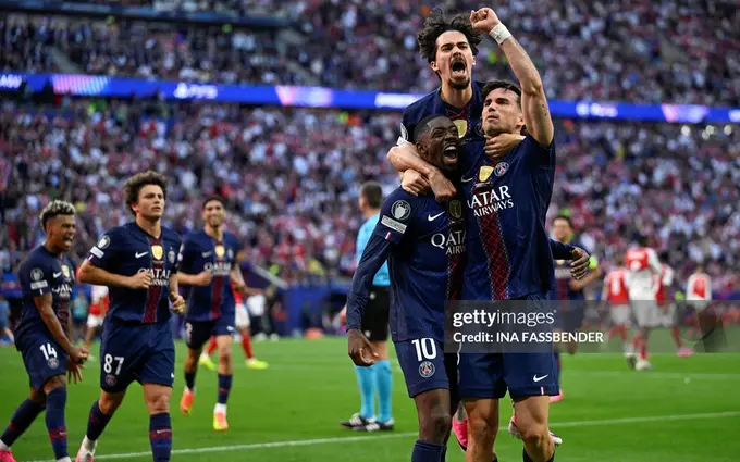 “PSJ” penaltilar seriyasida “Arsenal”ni mag‘lub etib, ketma-ket ikkinchi bor YCHL g‘olibiga aylandi