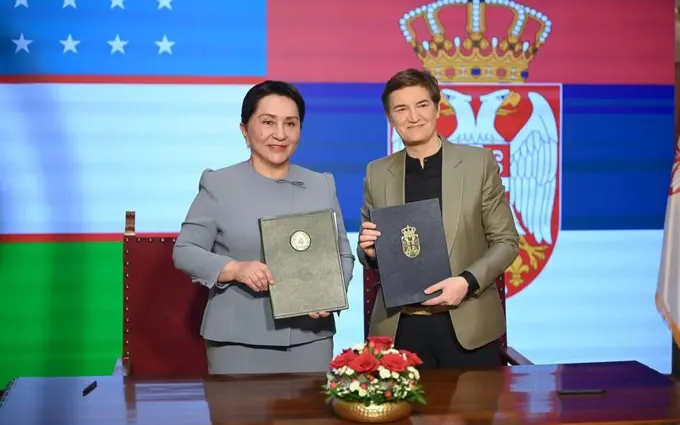 Uzbekistan, Serbia sign memorandum on interparliamentary cooperation