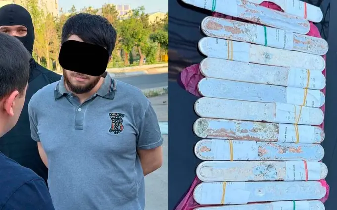 Toshkent viloyatida 10 kg kumushni noqonuniy sotmoqchi bo‘lgan shaxs ushlandi