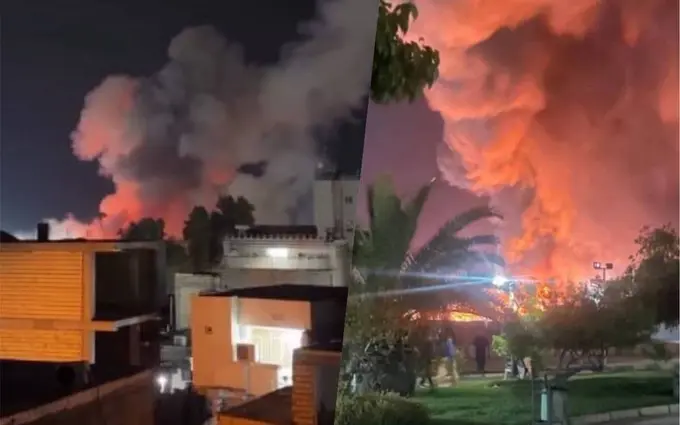 AQSH harbiylari Eronga yangi zarbalar berdi (video)