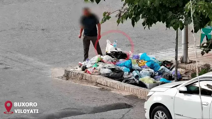За три месяца узбекистанцев оштрафовали более чем на 120 млн сумов за незаконный выброс мусора