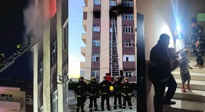Buxoroda yong‘in sodir bo‘layotgan uydan uch nafar fuqaro qutqarildi