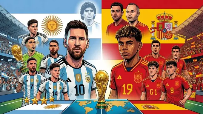 Taqdir hazili: Argentina va Ispaniya o‘rtasidagi JCH-2026 finalining eng asosiy intrigalari