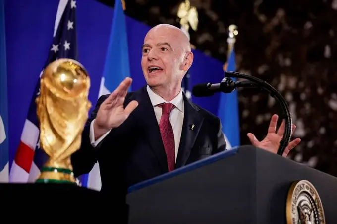 Инфантино Трампга: “Сизсиз бу жаҳон чемпионати бундай муваффақиятли бўлмасди”