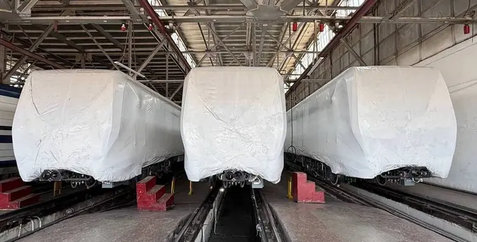 Тошкент метросига яна учта янги поезд олиб келинди