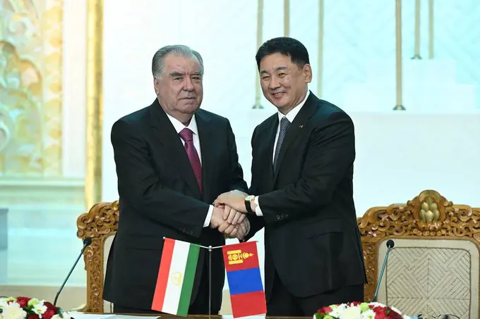 Tajikistan, Mongolia sign 11 agreements, adopt joint declaration