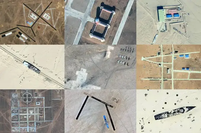 Хитой АҚШ ҳарбий базалари макетини қуриб, у ерда ракеталарини синовдан ўтказмоқда (фото)
