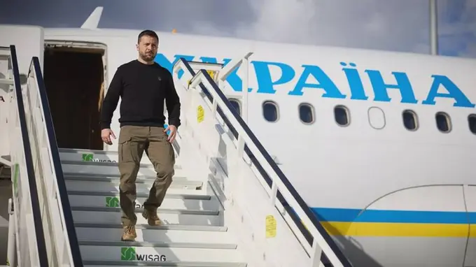 Zelenskiy AQSHga bordi. U Tramp bilan muzokaralar o‘tkazadi