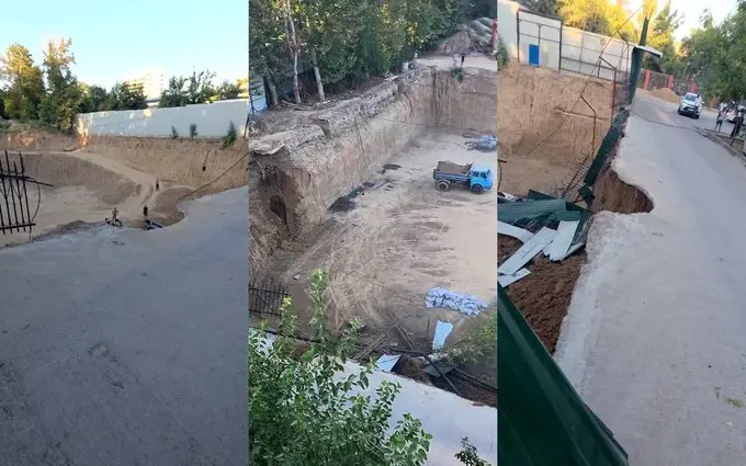 Toshkentda 9 qavatli uy yonida kotlovan o‘pirilgani ortidan jinoyat ishi ochildi