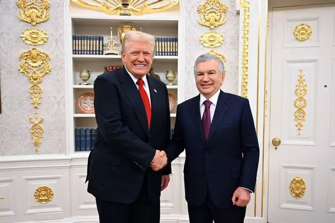 Shavkat Mirziyoyev Donald Tramp bilan telefon orqali muloqot qildi