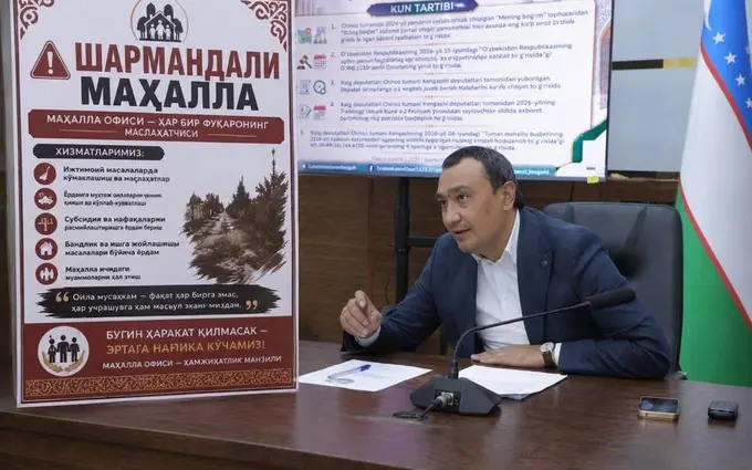 “Айбимиз бўлса, узримизни сўраймиз” — Чиноз ҳокими “Шармандали маҳалла” ёзувини ёпиштириш топшириғи бўйича изоҳ берди