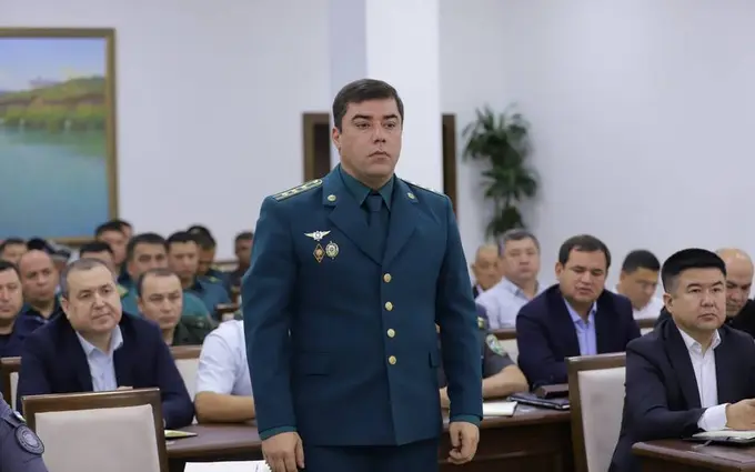 Сирдарё вилояти ИИБга янги бошлиқ тайинланди