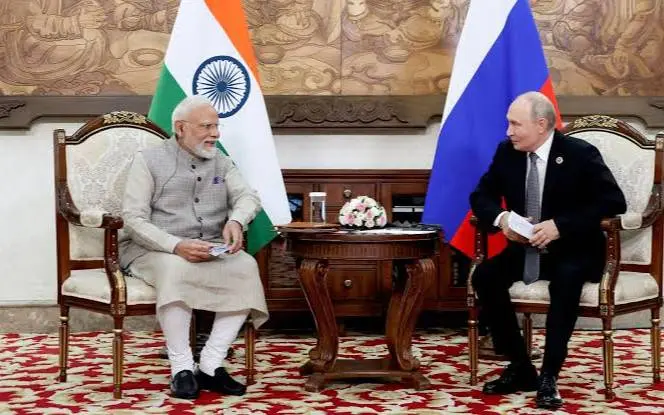 Narendra Modi Putinni Ukrainadagi urushni tugatishga chaqirdi