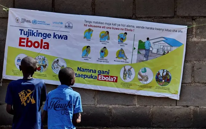 Kongo DRda Ebola eng ko‘p tarqalgan hududlardagi maktablar ochildi