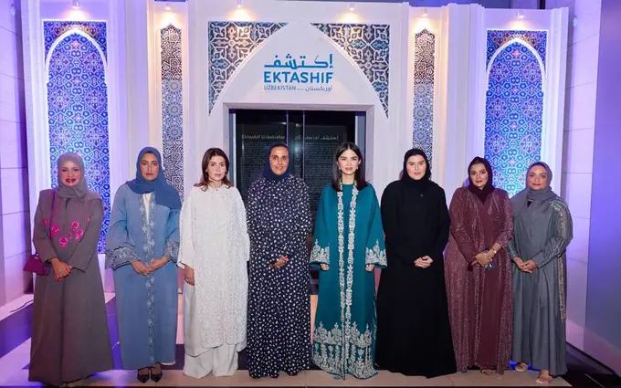 Saida Mirziyoyeva attends “Uzbekistan: Heritage in Motion” exhibition in Qatar