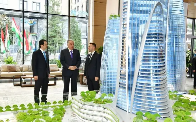 Tajikistan starts building 340-meter Dushanbe Tower, set to become Central Asia’s tallest