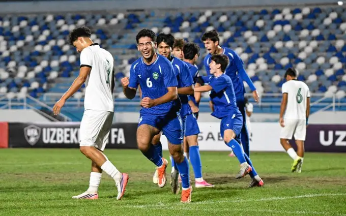 Uzbekistan U-20 book place at 2027 AFC Asian Cup with 3-0 win over Syria