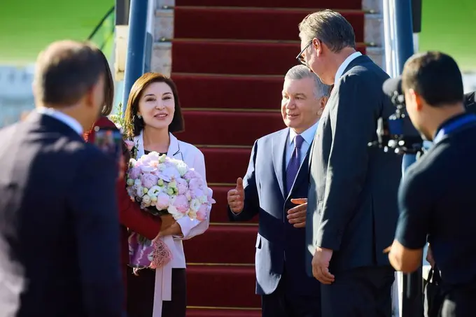 Shavkat Mirziyoyev rasmiy tashrif bilan Serbiyaga bordi