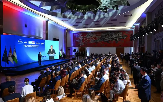 Uzbekistan, Serbia outline textile, pharmaceutical and AI projects at business forum
